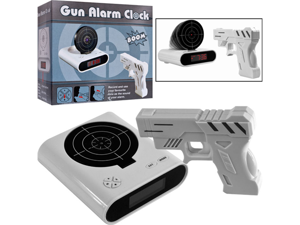Trademark 72-CB340 Gun & Target Recordable Alarm Clock By Tg Trademark 72-CB340 Gun & Target Recordable Alarm Clock By Tg