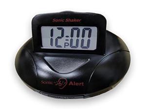 Sonic Alert Sonic Shaker .75" Digital Vibrating Alarm Clock (Black) SBP100B Sonic Alert Sonic Shaker .75" Digital Vibrating Alarm Clock (Black) SBP100B