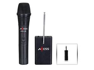 AXESS Handheld Wireless Microphone MPWL1512-BK AXESS Handheld Wireless Microphone MPWL1512-BK