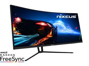 Nixeus EDG 34" Ultrawide 3440 x 1440 AMD Radeon FreeSync Certified 144Hz 1500R Curved Gaming Monitor with Base Title Only Stand (NX-EDG34S) Nixeus EDG 34" Ultrawide 3440 x 1440 AMD Radeon FreeSync Certified 144Hz 1500R Curved Gaming Monitor with Base Title Only Stand (NX-EDG34S)