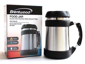Brentwood FTS-505S Stainless Steel 0.5 Liter Double Wall Food Jar Brentwood FTS-505S Stainless Steel 0.5 Liter Double Wall Food Jar