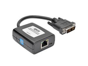 Tripp Lite DisplayPort to DVI over Cat5/6 Active Extender Kit,Pigtail-Style Transmitter/Receiver,Video/Audio,1080/60p,Up to 125-ft. (B150-1A1-DVI) Tripp Lite DisplayPort to DVI over Cat5/6 Active Extender Kit,Pigtail-Style Transmitter/Receiver,Video/Audio,1080/60p,Up to 125-ft. (B150-1A1-DVI)