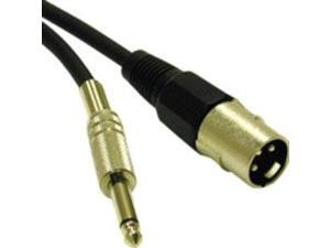 C2G 40035 Pro-Audio XLR Male to 1/4 Inch Male Cable, Black (6 Feet, 1.82 Meters) C2G 40035 Pro-Audio XLR Male to 1/4 Inch Male Cable, Black (6 Feet, 1.82 Meters)