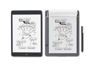 Wacom Bamboo Slate CDS610S Smartpad A5 (Half Letter Size) / Small Notepad with Digitization Technology incl. Stylus with Ballpoint Pen / Compatible with Android and Apple Wacom Bamboo Slate CDS610S Smartpad A5 (Half Letter Size) / Small Notepad with Digitization Technology incl. Stylus with Ballpoint Pen / Compatible with Android and Apple