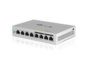 Ubiquiti Networks US-8-60W-US Fully Managed Gigabit Switches with 4-PoE Ports Ubiquiti Networks US-8-60W-US Fully Managed Gigabit Switches with 4-PoE Ports