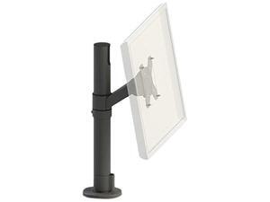 SpacePole SPV1101-02 Essentials, Angled 75/100 Vesa Display Mount On 400Mmm Pole, Tilt Adjustment, 10/-50, Maximum Rotation 310 Degrees, Durable Steel, Includes Cable Clip, Flange & Mounting Hardware SpacePole SPV1101-02 Essentials, Angled 75/100 Vesa Display Mount On 400Mmm Pole, Tilt Adjustment, 10/-50, Maximum Rotation 310 Degrees, Durable Steel, Includes Cable Clip, Flange & Mounting Hardware