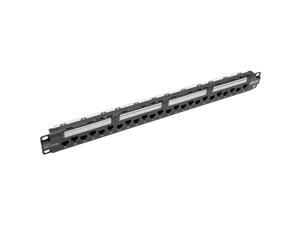 Tripp Lite N252-024-6A 24-Port 1U Rack-Mount Cat6A/Cat6/Cat5E 110 Patch Panel With Cable Management Bar, 110 Punchdown, Rj45, Taa - Patch Panel - Rj-45 X 24 - Black - 1U - 19 Inch Tripp Lite N252-024-6A 24-Port 1U Rack-Mount Cat6A/Cat6/Cat5E 110 Patch Panel With Cable Management Bar, 110 Punchdown, Rj45, Taa - Patch Panel - Rj-45 X 24 - Black - 1U - 19 Inch