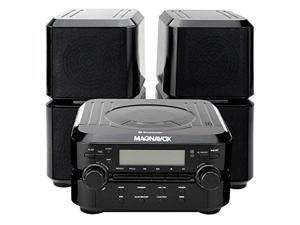 Magnavox Mm435 Black 3Pc Cd Shelf Stereo System Am Fm Radio Magnavox Mm435 Black 3Pc Cd Shelf Stereo System Am Fm Radio