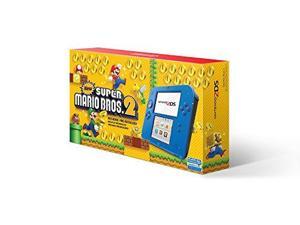 Nintendo 2DS Hardware Electric Blue 2 With Super Mario Bros 2 Nintendo 2DS Hardware Electric Blue 2 With Super Mario Bros 2