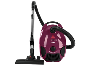 BISSELL Zing Bagged Canister Vacuum, Purple, 4122 BISSELL Zing Bagged Canister Vacuum, Purple, 4122