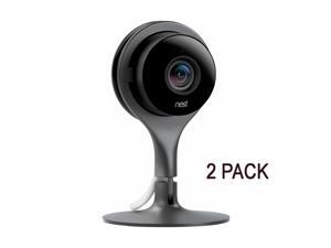 2-Pack Nest Cam Indoor 1080p HD Video Home Security Camera NC1102ES - Black 2-Pack Nest Cam Indoor 1080p HD Video Home Security Camera NC1102ES - Black