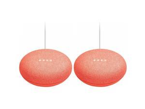 2 Pack Google Home Mini Smart Speaker & Voice Controlled Home Assistant - Red 2 Pack Google Home Mini Smart Speaker & Voice Controlled Home Assistant - Red