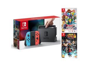 Nintendo Switch Neon Console with Hyrule Warriors & Dragon Ball Heroes Bundle Nintendo Switch Neon Console with Hyrule Warriors & Dragon Ball Heroes Bundle