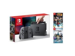 Nintendo Switch Gray Console w/ Fire Emblem Warriors & Dragon Ball Heros Bundle Nintendo Switch Gray Console w/ Fire Emblem Warriors & Dragon Ball Heros Bundle