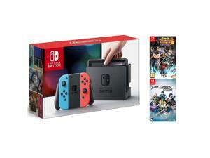 Nintendo Switch Neon Console w/ Fire Emblem Warriors & Dragon Ball Heros Bundle Nintendo Switch Neon Console w/ Fire Emblem Warriors & Dragon Ball Heros Bundle