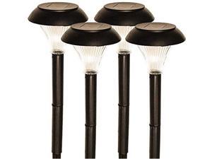 4 Pack Solar Garden Outdoor LED Stake Lighting Solar Pathway, Walkway, & Patio 4 Pack Solar Garden Outdoor LED Stake Lighting Solar Pathway, Walkway, & Patio