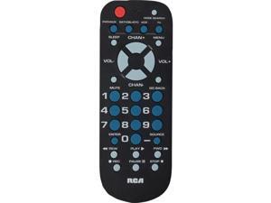 RCA RCU504BR Universal Black Universal Remote 4 Function RCA RCU504BR Universal Black Universal Remote 4 Function