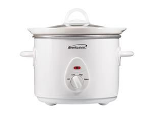 3 Quart Slow Cooker - White 3 Quart Slow Cooker - White