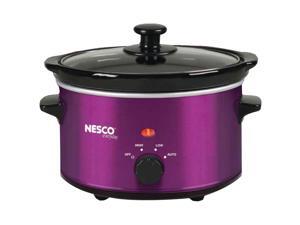 NESCO SC-150V 1.5-Quart Oval Slow Cooker (Metallic Purple) NESCO SC-150V 1.5-Quart Oval Slow Cooker (Metallic Purple)