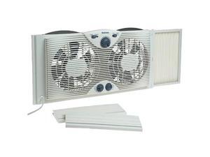 Holmes HAWF2041 Dual Blade Window Fan with Comfort Control Thermostat, White Holmes HAWF2041 Dual Blade Window Fan with Comfort Control Thermostat, White