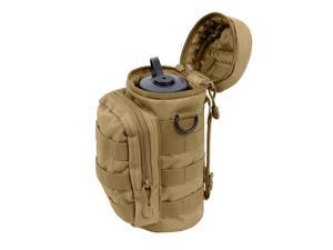 Rothco Water Bottle Survival Kit With MOLLE Compatible Pouch, Coyote Brown Rothco Water Bottle Survival Kit With MOLLE Compatible Pouch, Coyote Brown
