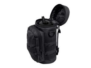 Rothco Water Bottle Survival Kit With MOLLE Compatible Pouch, Black Rothco Water Bottle Survival Kit With MOLLE Compatible Pouch, Black