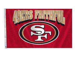Fremont Die Inc San Francisco 49Ers Flag With Grommetts Flags Fremont Die Inc San Francisco 49Ers Flag With Grommetts Flags