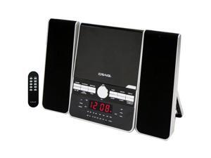 Craig CM427 Shelf Stereo CD Player & AM/FM Radio W/Dual Alarm Clock & Aux-in Craig CM427 Shelf Stereo CD Player & AM/FM Radio W/Dual Alarm Clock & Aux-in