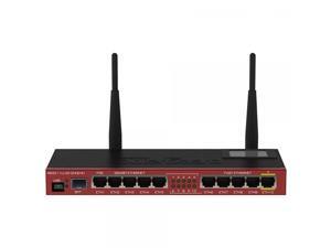 Mikrotik RouterBOARD 2011UAS-2HnD-IN 2.4GHz AP 10-port wireless Router (5x Ethernet, 5x Gigabit Ethernet), SFP cage, USB, LCD, PoE output on Eth10, 600MHz CPU, 128MB RAM Mikrotik RouterBOARD 2011UAS-2HnD-IN 2.4GHz AP 10-port wireless Router (5x Ethernet, 5x Gigabit Ethernet), SFP cage, USB, LCD, PoE output on Eth10, 600MHz CPU, 128MB RAM