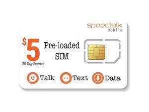 $5 Prepaid Cell Phone Minutes Talk Text Data GSM SIM Card Service Included $5 Prepaid Cell Phone Minutes Talk Text Data GSM SIM Card Service Included