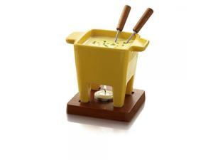 BOSKA Tea Light Tapas Fondue Set for Cheese or Chocolate, Explore Collection, Yellow BOSKA Tea Light Tapas Fondue Set for Cheese or Chocolate, Explore Collection, Yellow