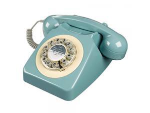 Wild Wood 746 Retro Design Phone, French Blue Wild Wood 746 Retro Design Phone, French Blue