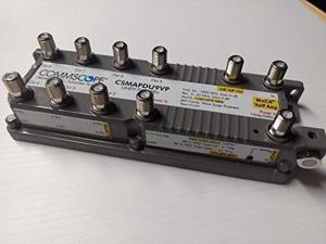 Commscope CSMAPDU9VPI 9-port MoCA HomeConnect Passive VoIP Amplifier with MoCA Connectivity, unity forward/reverse, with power inserter, Faster Internet Phone Comcast Xfinity (9-port MoCA, Gray) Commscope CSMAPDU9VPI 9-port MoCA HomeConnect Passive VoIP Amplifier with MoCA Connectivity, unity forward/reverse, with power inserter, Faster Internet Phone Comcast Xfinity (9-port MoCA, Gray)