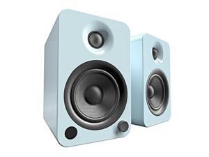 Kanto YU4 Powered Bookshelf Speakers with Bluetooth® and Phono Preamp for Turntable, TVs, PC — Gloss Teal Kanto YU4 Powered Bookshelf Speakers with Bluetooth® and Phono Preamp for Turntable, TVs, PC — Gloss Teal