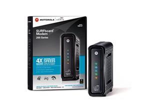 ARRIS SURFboard SB6121 4x4 DOCSIS 3.0 Cable Modem -Retail Packaging-Black ARRIS SURFboard SB6121 4x4 DOCSIS 3.0 Cable Modem -Retail Packaging-Black