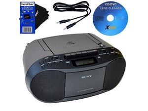 sony cd radio cassette recorder bundled with ac power auxiliary cable for ipods, iphones, smartphones, mp3 players, xtech cd lens cleaner & herofiber ultra gentle cleaning cloth sony cd radio cassette recorder bundled with ac power auxiliary cable for ipods, iphones, smartphones, mp3 players, xtech cd lens cleaner & herofiber ultra gentle cleaning cloth