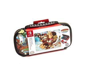 deluxe donkey kong travel case, designed to protect switch's analog sticks, 2 multigame cases nintendo switch deluxe donkey kong travel case, designed to protect switch's analog sticks, 2 multigame cases nintendo switch