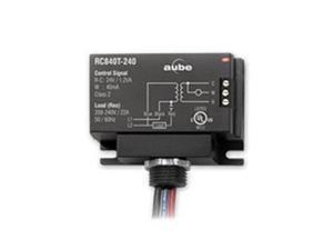 Aube RC840T-240 On/Off Switching Electric Heating Relay with Built-in 24 V Trans Aube RC840T-240 On/Off Switching Electric Heating Relay with Built-in 24 V Trans