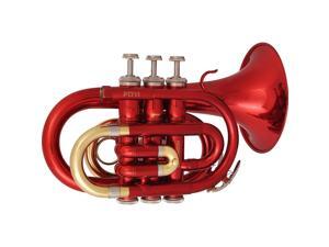 PRELUDE PT711R POCKET TRUMPET in RED PRELUDE PT711R POCKET TRUMPET in RED