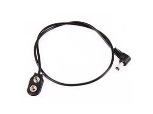 Voodoo Lab Power Supply Cable for Guitar Pedals - Battery Snap w/ Right Angle Voodoo Lab Power Supply Cable for Guitar Pedals - Battery Snap w/ Right Angle