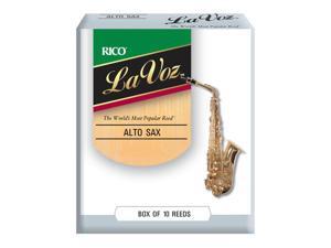 Rico RJC10HD Lavoz Eb Alto Sax Reeds, 10CT, Hard Strength Rico RJC10HD Lavoz Eb Alto Sax Reeds, 10CT, Hard Strength