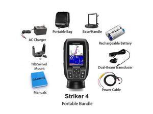 Garmin 010-01550-10 Garmin Striker 4 US Portable Bundle Garmin 010-01550-10 Garmin Striker 4 US Portable Bundle