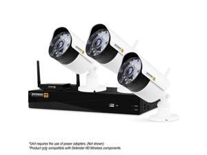 Defender Wireless HD 1080p 4 Channel 1TB DVR Security System with Smart Adaptive Wireless Technology and 3 Long Range Night Vision Bullet Cameras Defender Wireless HD 1080p 4 Channel 1TB DVR Security System with Smart Adaptive Wireless Technology and 3 Long Range Night Vision Bullet Cameras