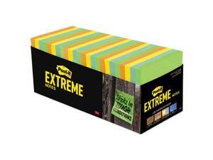 Post-it XTRM3332CBNT Extreme Notes, 3 in. x 3 in., Orange, Green, Yellow, Mint, 32 Pads/Pack, 45 Sheets/Pad Post-it XTRM3332CBNT Extreme Notes, 3 in. x 3 in., Orange, Green, Yellow, Mint, 32 Pads/Pack, 45 Sheets/Pad