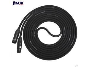 LyxPro 50 ft High End XLR cable 4-Conductor Star Quad Microphone Cable - Black LyxPro 50 ft High End XLR cable 4-Conductor Star Quad Microphone Cable - Black