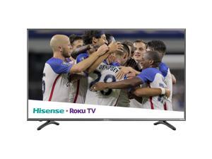 Hisense 2018 Model Roku TV 55" class R7E (54.6" diag.) 4K UHD Roku TV with HDR Hisense 2018 Model Roku TV 55" class R7E (54.6" diag.) 4K UHD Roku TV with HDR
