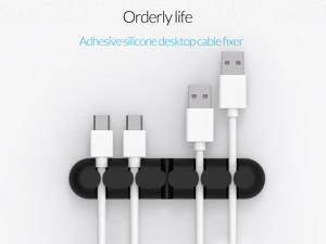 ORICO Multipurpose Silicone Cable Clip Grip Wire Cord Type USB Desk Wall Desktop Organizer Charger Holder for Power Cords and Cellphone Cables ORICO Multipurpose Silicone Cable Clip Grip Wire Cord Type USB Desk Wall Desktop Organizer Charger Holder for Power Cords and Cellphone Cables