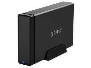 ORICO Aluminum 3.5 inch USB3.0 to SATA3.0 Hard Drive Enclosure Super Speed 5Gbps 10TB Max Vertical Design HDD Dock Case Support UASP 12V2A Power Adapter -Black ORICO Aluminum 3.5 inch USB3.0 to SATA3.0 Hard Drive Enclosure Super Speed 5Gbps 10TB Max Vertical Design HDD Dock Case Support UASP 12V2A Power Adapter -Black