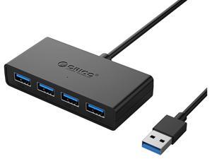 ORICO Ultra Slim Portable 4-Port USB3.0 Data HUB with Reserved Micro USB DC 5V Power Port for Windows,XP, Vista ,Windows, Linux and Mac Desktop or Laptop -Black ORICO Ultra Slim Portable 4-Port USB3.0 Data HUB with Reserved Micro USB DC 5V Power Port for Windows,XP, Vista ,Windows, Linux and Mac Desktop or Laptop -Black