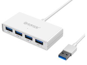 ORICO 4-Port USB 3.0 Data Hub with 3.3ft USB 3.0 Cable for Macbook, Mac Pro / mini, iMac, Surface Pro, XPS, Notebook PC, USB Flash Drives, Mobile HDD, and More ORICO 4-Port USB 3.0 Data Hub with 3.3ft USB 3.0 Cable for Macbook, Mac Pro / mini, iMac, Surface Pro, XPS, Notebook PC, USB Flash Drives, Mobile HDD, and More